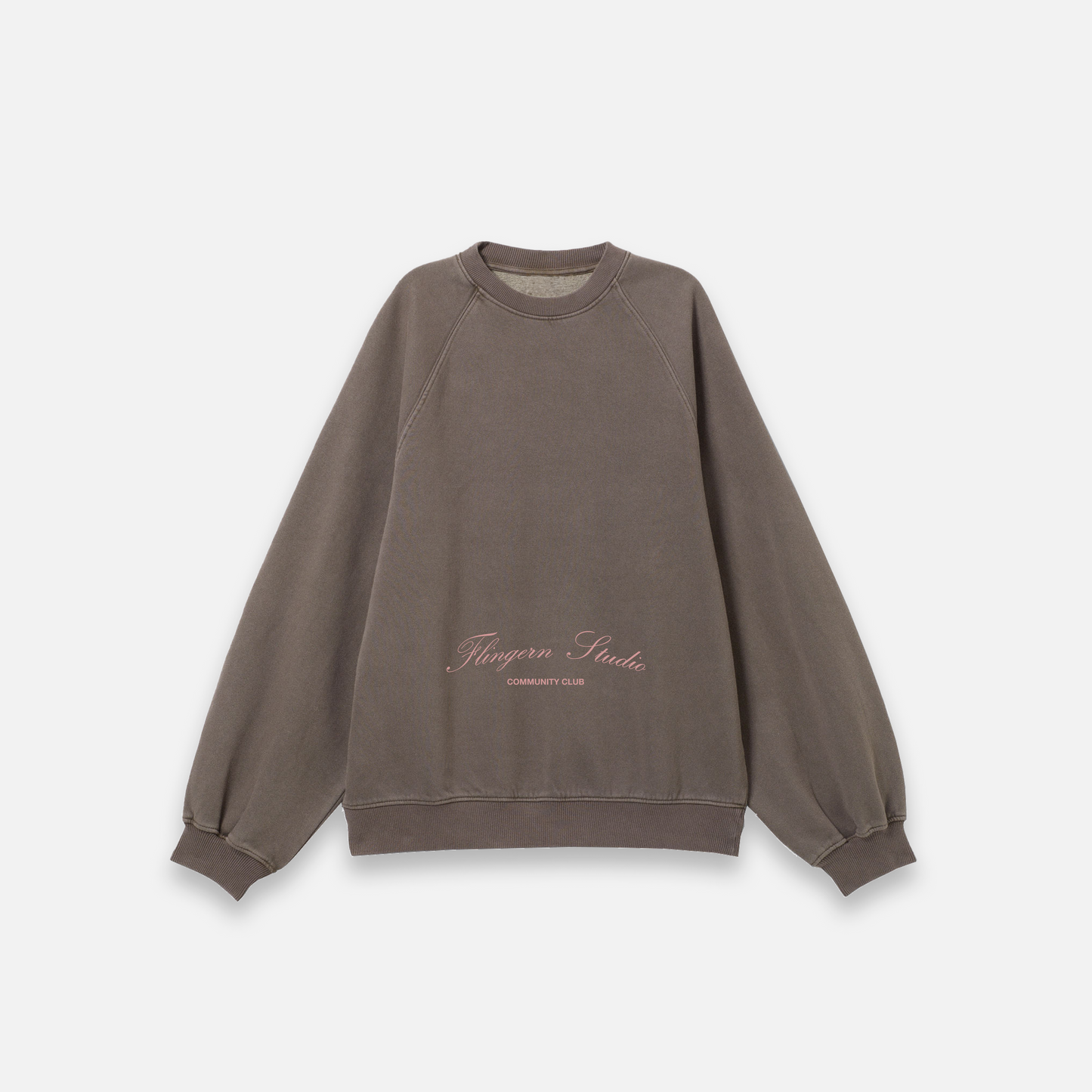 Rust Crew Neck "community club"