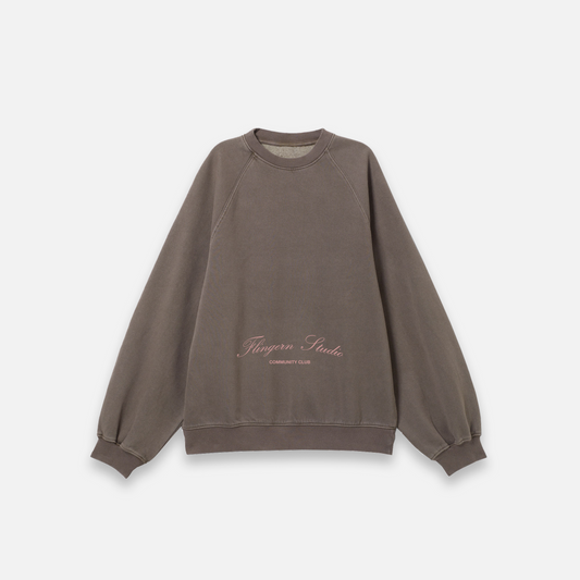 Rust Crew Neck "community club"